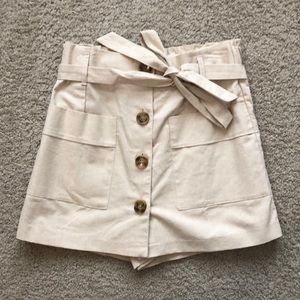 She & Sky Cream Skort